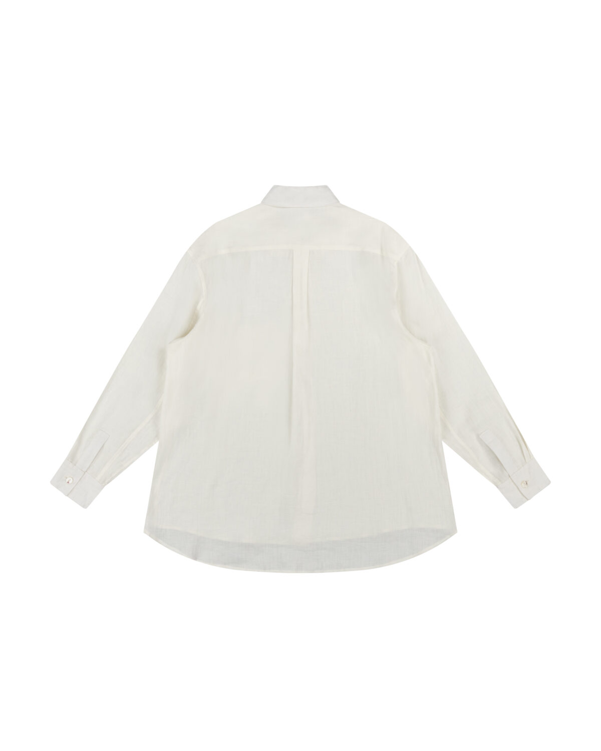 M08 Oversize Shirt - Ivory - Image 4