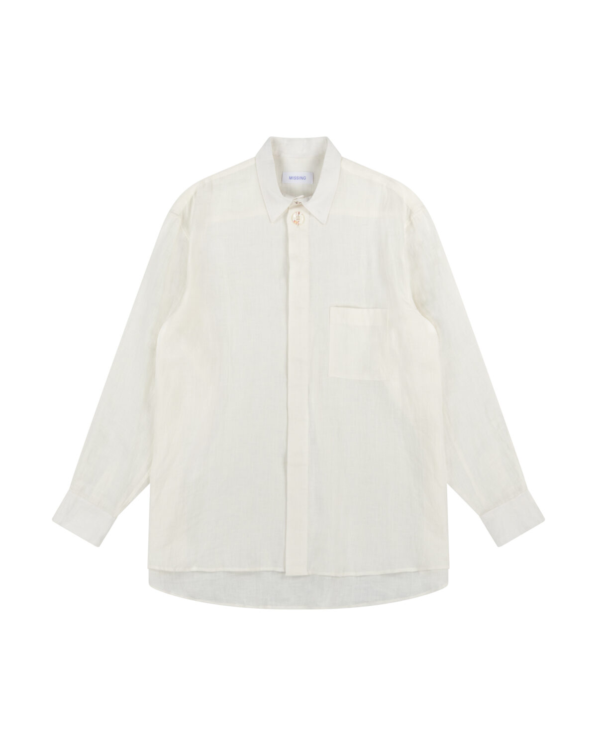 M08 Oversize Shirt - Ivory