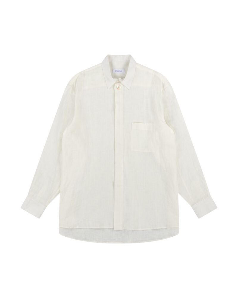 M08 Oversize Shirt - Ivory